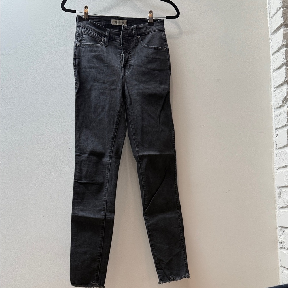 Madewell Women's Dark Gray skinny Jeans